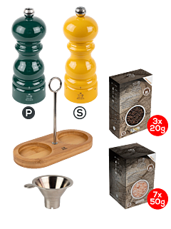 ParisRama u'Select Pack Forest Green and Saffron Yellow 6in - Peugeot Saveurs