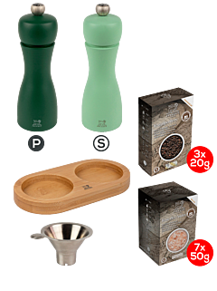 Tahiti Water Pack with tray - Peugeot Saveurs
