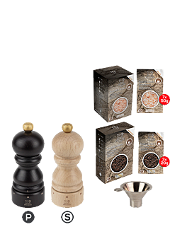 ParisRama u'Select Chocolate and Natural Pack – 12cm – 4,75bin - Peugeot Saveurs
