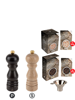 ParisRama u'Select Chocolate and Natural Pack 18cm - Peugeot Saveurs