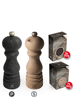 Paris Nature & Nature Black 18cm Bundle - Peugeot Saveurs
