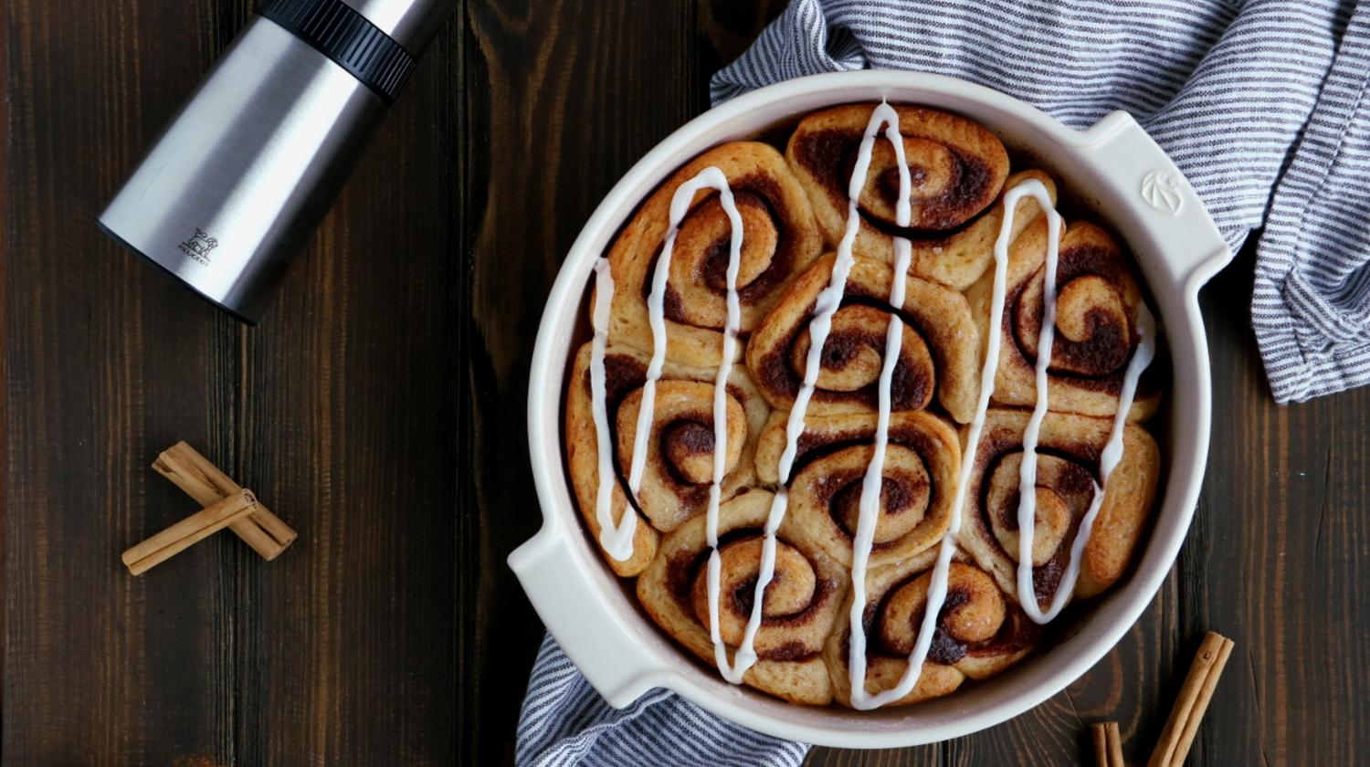 Homemade Cinnamon Rolls - Peugeot Saveurs