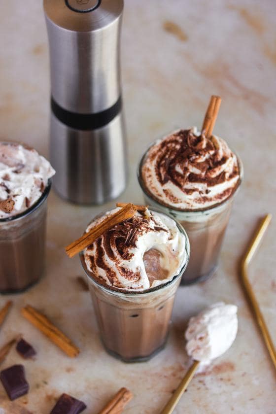 The best Cinnamon Iced Chocolate Recipe - Peugeot Saveurs