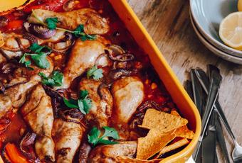 Mexican-style chicken