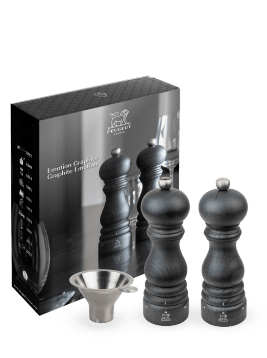 Emotion Graphite Paris U'select Salt And Pepper Mill Gift Set With ...