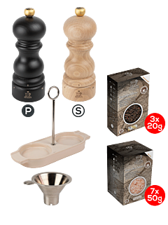 Pack ParisRama u'Select Chocolate and Natural - 15cm - 6in - Peugeot Saveurs
