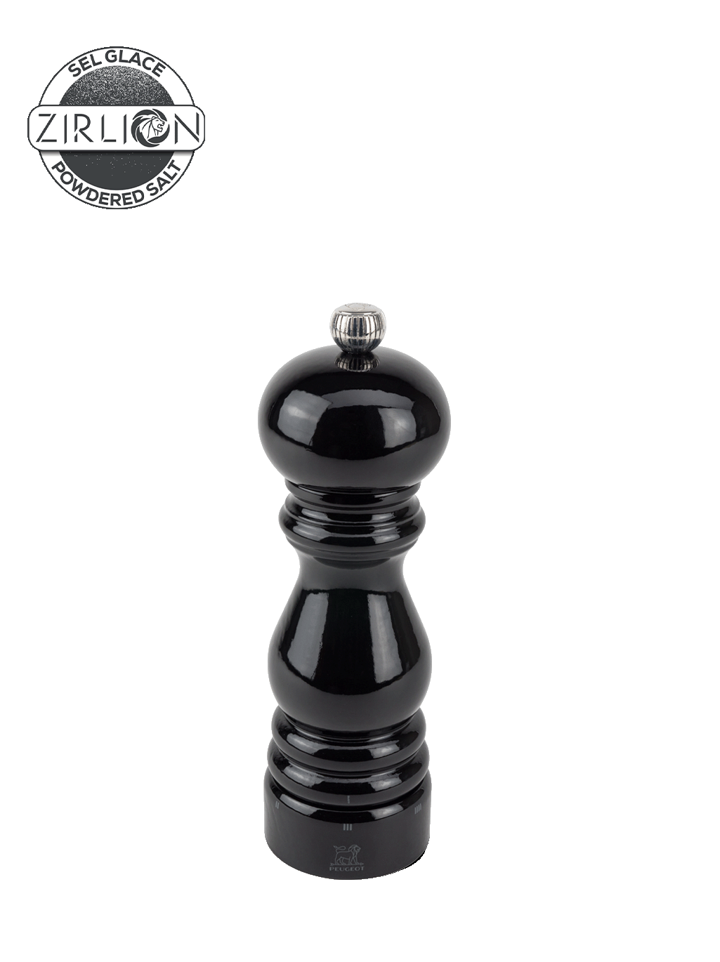 Peugeot Black Lacquered The Paris U'select Salt Mills Have A Classic Curved Silhouette That Is Timeless In Its Style And Practicality But If There Was A Catwalk For Salt And Pepper Mills Then This Model Would Be Straight Off The Latest Fashion Runways. Paris U'select
