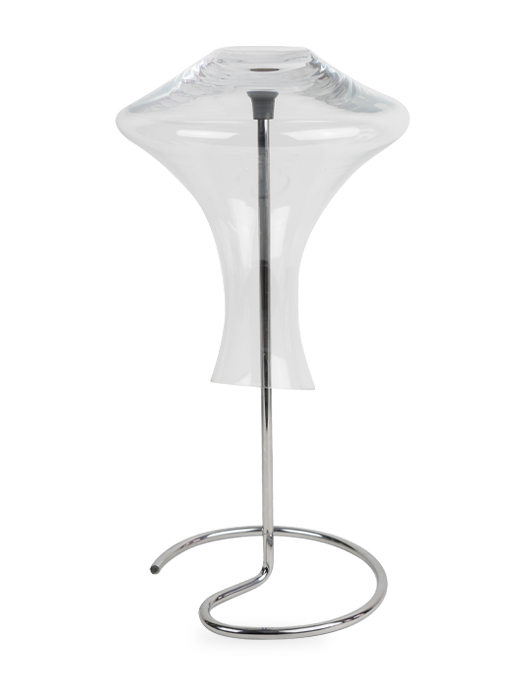 Photos - Barware Peugeot The Révolution metal decanter drainer allows you to dry your decanters safely, without risk of breakage or stains. Its screw 