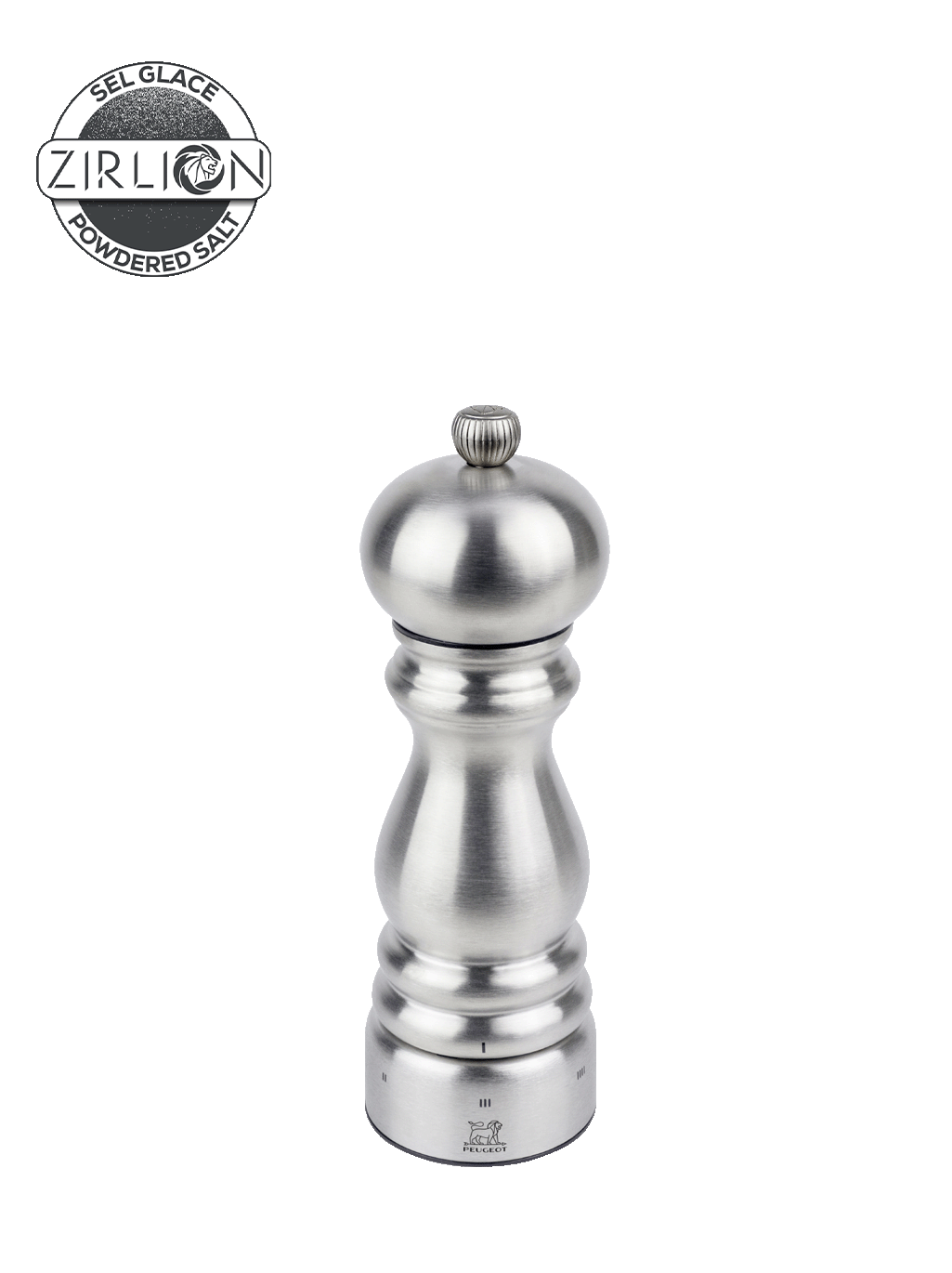 Peugeot Stainless Steel The Paris Chef Salt Mill Was Designed By To Bring All The Quality, Precision And Passion For Flavour That You Will Find In The Greatest Chefs' Kitchens To Your Home. This Salt Mill Is Compact But Cleverly Engineered To Meet All Your Culinary Expectations. Paris Chef