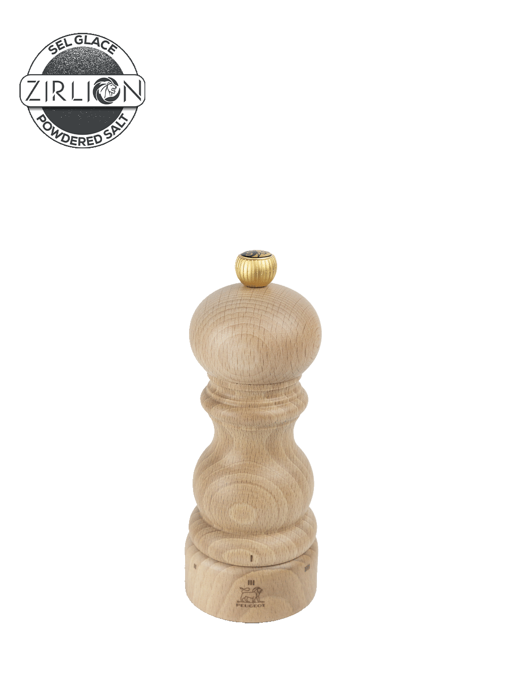 15 cm Paris salt mill with a timeless design Paris u'Select