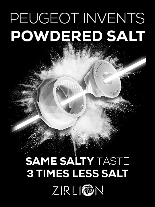 The Paris Antique 18cm salt mill transports us back to a charming era and tells the tale of Peugeot's appreciation for great craftsmanship, beautiful design, and products that can be used every day with ease. Paris