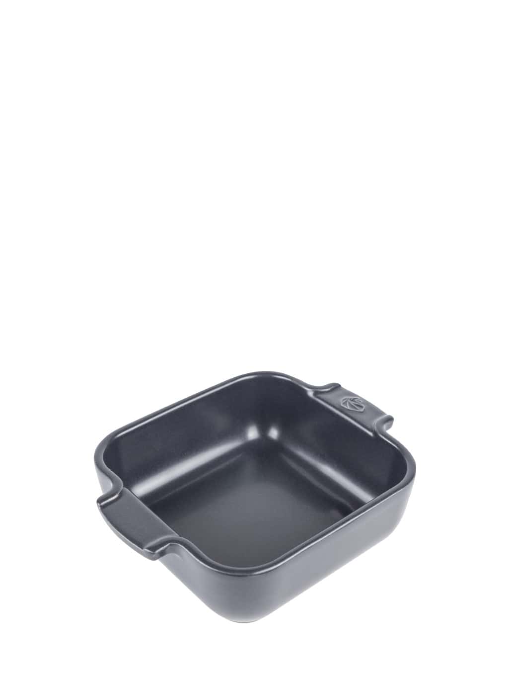 Image of Individual Square Ceramic Oven Dish in Slate Grey, 18cm Appolia
