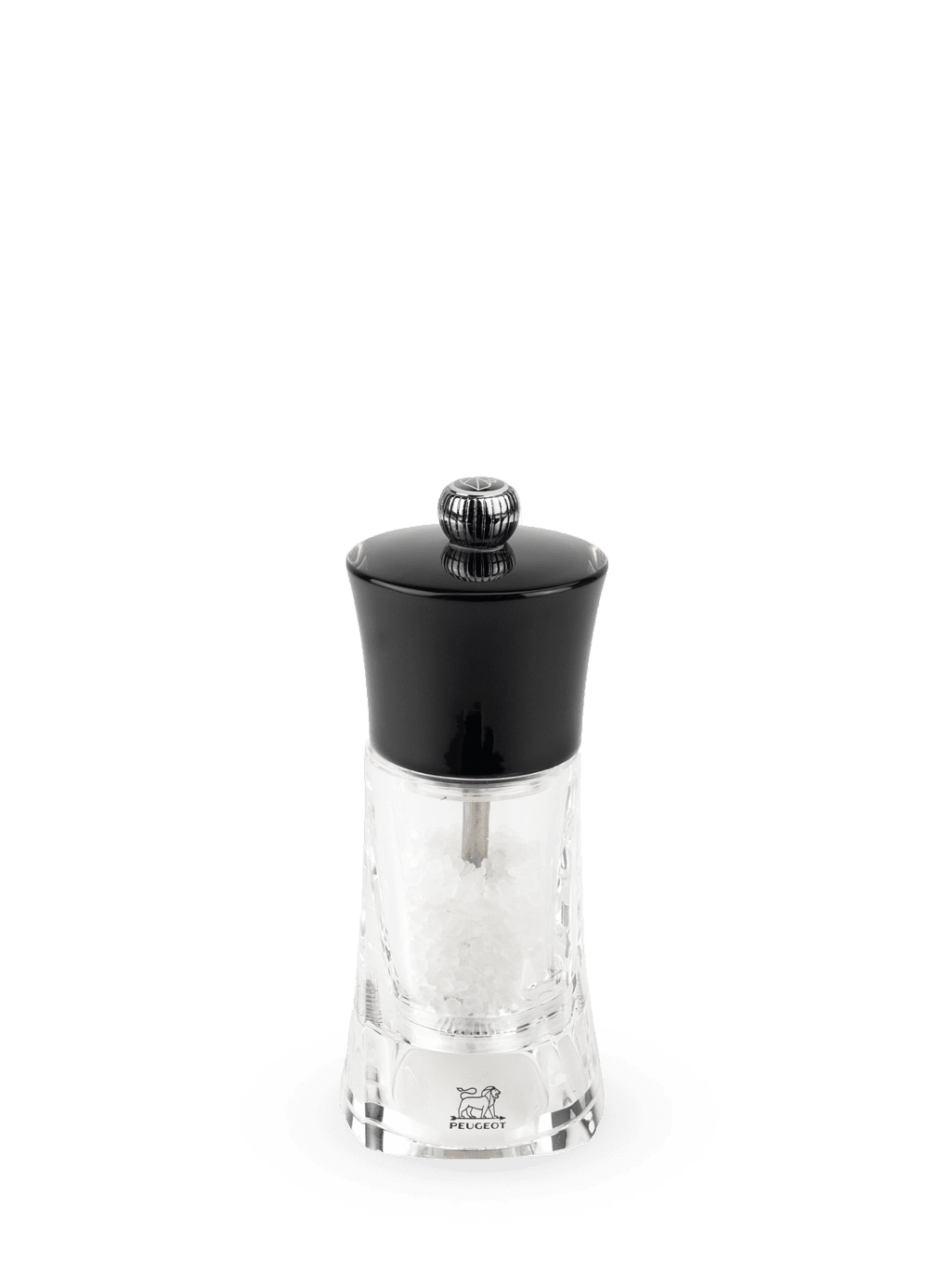 Photos - Condiment Set Mill Manual salt  in acrylic, black 14 cm - 5,5in. Molène 