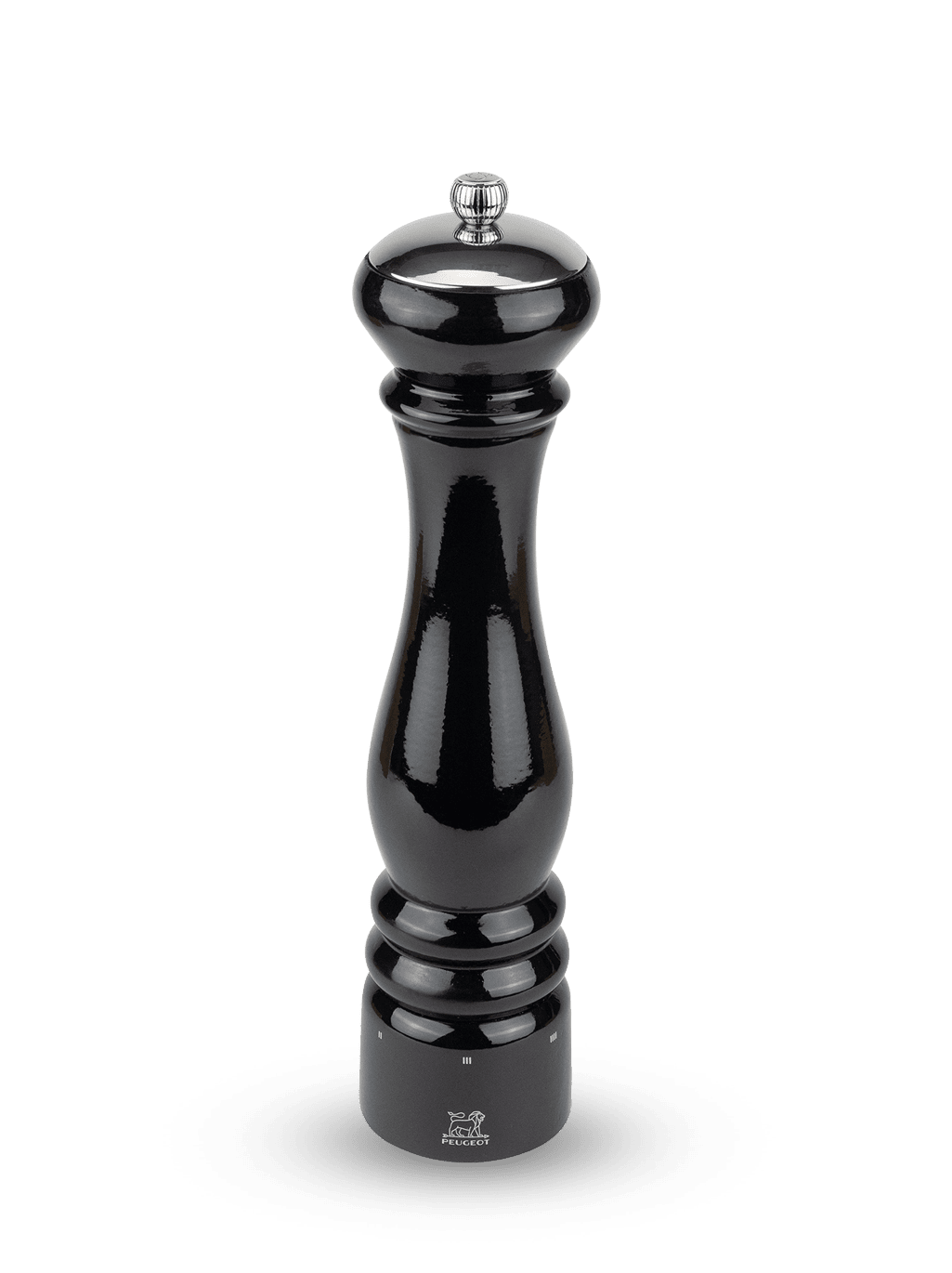 Photos - Condiment Set Icone u'Select Manual Wooden Pepper Mill in Black Gloss, 30cm Paris Icône 